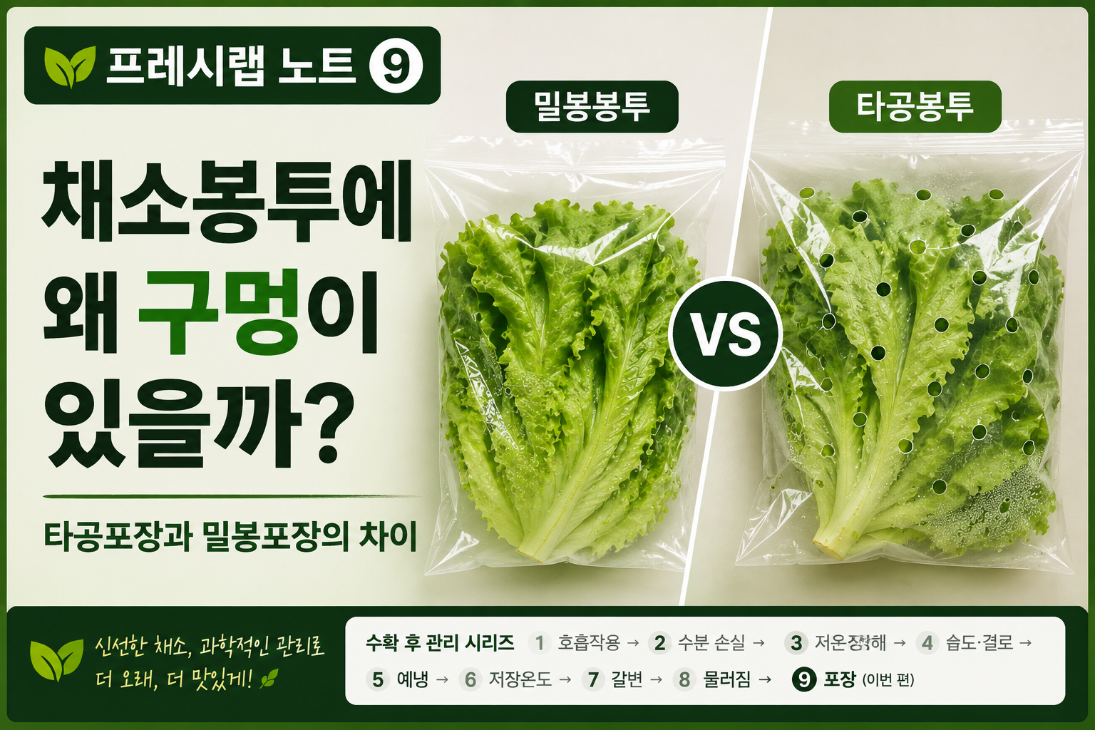 채소봉투에 왜구멍이 뚫려있을까